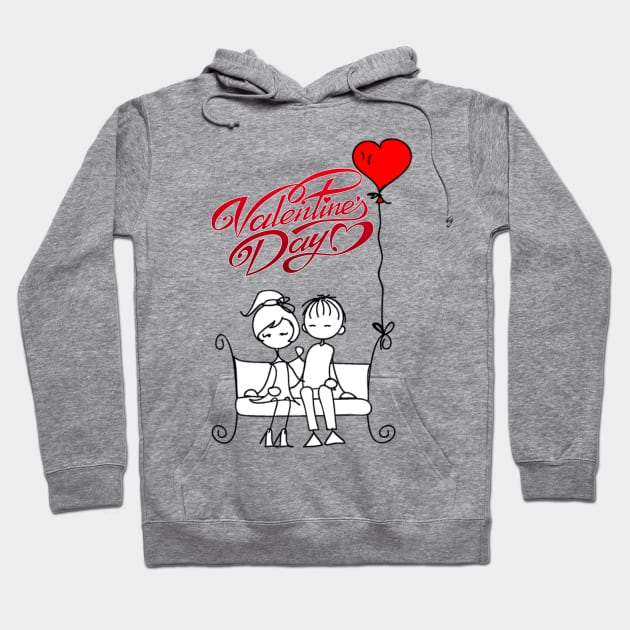 Valentine's Day Hoodie by The Best ChoiceSSO